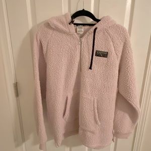 PINK fuzzy hoodie